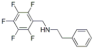 N-(2,3,4,5,6-Pentafluorobenzyl)phenethylamine Struktur