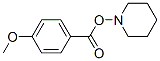 1-[(4-Methoxybenzoyl)oxy]piperidine Struktur