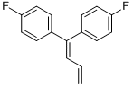 1,1-BIS-(4-FLUOROPHENYL)-BUTA-1,3-DIENE Struktur