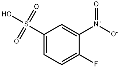 4-氟-3-硝基苯磺酸 結(jié)構(gòu)式