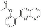 Phenol, 2-(1,8-naphthyridin-2-yl)-, acetate (ester) (9CI) Struktur