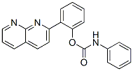 Phenol, 2-(1,8-naphthyridin-2-yl)-, phenylcarbamate (ester) (9CI) Struktur