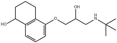 dihydrobunolol Struktur