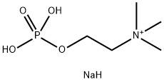 CHOLINPHOSPHATE SODIUM SALT Struktur