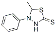 5-METHYL-4-PHENYL-[1,3,4]THIADIAZOLIDINE-2-THIONE Struktur