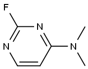 4-Pyrimidinamine, 2-fluoro-N,N-dimethyl- (9CI) Struktur