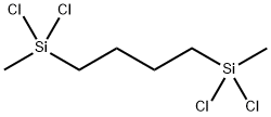 BIS(METHYLDICHLOROSILYL)BUTANE Structure