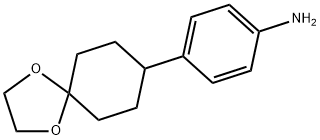 4-(1,4-DIOXASPIRO[4,5]DEC-8-YL) BENZENAMINE Struktur