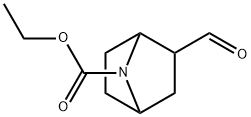 7-Azabicyclo[2.2.1]heptane-7-carboxylic acid, 2-formyl-, ethyl ester Struktur