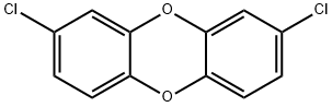 2,8-Dichlorodibenzo-p-Dioxin Struktur