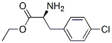 4-chlorophenylalanine ethyl ester Struktur