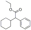 Benzeneacetic acid, .alpha.-cyclohexyl-, ethyl ester Struktur