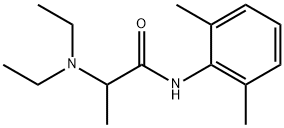 2-(diethylamino)-N-(2,6-dimethylphenyl)propanamide Struktur