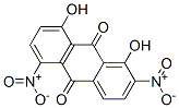 1,8-dihydroxy-2,5-dinitroanthraquinone Struktur