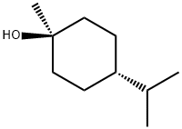 1β-Methyl-4β-isopropyl-1α-cyclohexanol Struktur