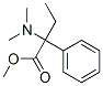 methyl 2-(dimethylamino)-2-phenylbutyrate  Struktur