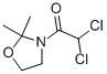 Oxazolidine, 3-(dichloroacetyl)-2,2-dimethyl- (9CI) Struktur