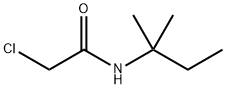 2-CHLORO-N-(1,1-DIMETHYLPROPYL)ACETAMIDE Struktur