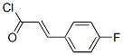 3-(4-FLUOROPHENYL)-2-PROPENOYLHLORIDE Struktur