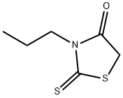 3-propylrhodanine Struktur