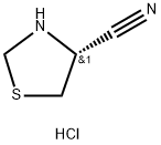 (R)-4-CYANOTHIAZOLIDINE HYDROCHLORIDE
 Struktur