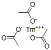 Thulium(III) acetate Struktur