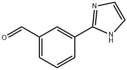 3-(1H-IMIDAZOL-2-YL)-BENZALDEHYDE Struktur