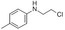 N-(2-CHLOROETHYL)-4-METHYLANILINE Struktur