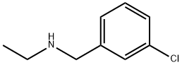 N-ETHYL-M-CHLOROBENZYLAMINE Struktur