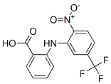 Benzoic  acid,  2-[[2-nitro-5-(trifluoromethyl)phenyl]amino]- Struktur