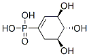 Phosphonic acid, [(3R,4R,5S)-3,4,5-trihydroxy-1-cyclohexen-1-yl]- (9CI) Struktur