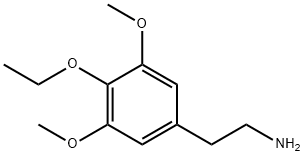 4-Ethoxy-3,5-dimethoxybenzeneethanamine Struktur