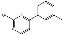 4-(3-METHYLPHENYL)PYRIMIDIN-2-AMINE Struktur