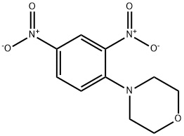 4-(2,4-DINITROPHENYL)MORPHOLINE Struktur