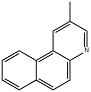 2-methylbenzo[f]quinoline Struktur