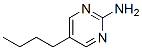 2-Pyrimidinamine, 5-butyl- (9CI) Struktur