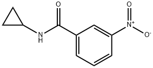 N-Cyclopropyl-3-nitrobenzaMide Struktur