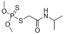 Dithiophosphoric acid O,O-dimethyl S-[(N-isopropylcarbamoyl)methyl] ester Struktur