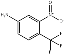 3-NITRO-4-(TRIFLUOROMETHYL)BENZENAMINE Struktur