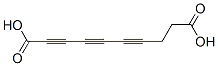 2,4,6-Decatriynedioic acid Struktur