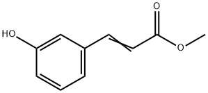 3-(3-Hydroxyphenyl)acrylic acid methyl ester Struktur