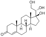 (20S)-17,20,21-trihydroxypregn-4-en-3-one Struktur