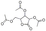 2-(acetoxymethyl)-5-oxotetrahy
drofuran-3,4-diyl diacetate Struktur