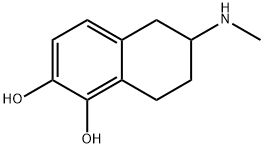 5,6-dihydroxy-2-methylaminotetralin Struktur