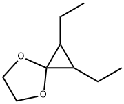 4,7-Dioxaspiro[2.4]heptane,  1,2-diethyl- Struktur