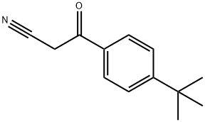 3-(4-TERT-BUTYLPHENYL)-3-OXOPROPANENITRILE Struktur