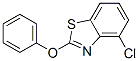 4-chloro-2-phenoxybenzothiazole Struktur