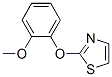 2-(o-methoxyphenoxy)thiazole Struktur