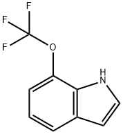 7-(Trifluoromethoxy)-1H-indole Struktur