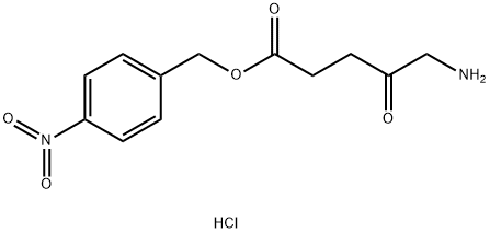 4-NITRO BENZYL 5-AMINOLEVULINATE HYDROCHLORIDE Struktur